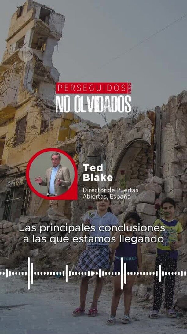 ð ¿Sabías que millones de cristianos sufren persecución por su fe?
Descubre las impactantes conclusiones que comparte Ted Blake, director de @puertasabiertas_al, y únete a la reflexión sobre la realidad de los cristianos perseguidos en el mundo. ð
ð  Comparte para que más personas conozcan esta realidad.
#CristianosPerseguidos #ACN #PuertasAbiertas #BurkinaFaso #Iglesia #Oración