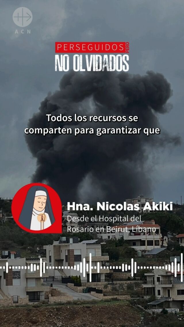 ðMiramos a una realidad que está siendo noticia estos días. La situación en Líbano se está volviendo cada vez más dramática. ð

Declaraciones exclusivas de la hna. Nicolas Akiki en @radiomariaspain #PerseguidosPeroNoOlvidados ðð