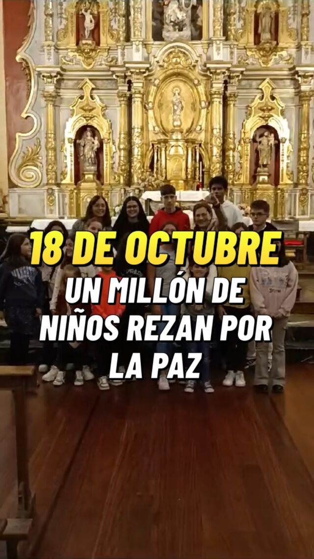 ð§ð¿ ¡Este 18 de octubre, la parroquia de Murguía se une a rezar por la paz! Ayuda a la Iglesia Necesitada te invita a unirte a 