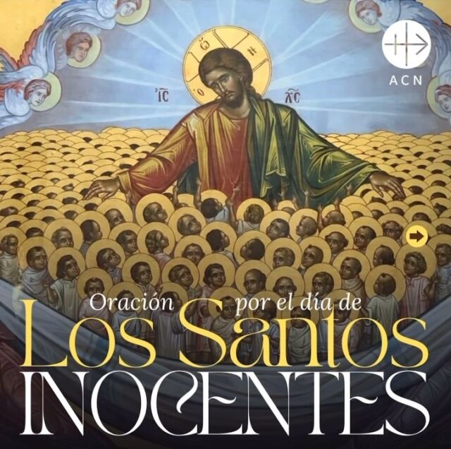 Hoy recordamos a los Santos Inocentes
Aquellos pequeños mártires que dieron su vida en tiempos de Jesús nos recuerdan el valor de la inocencia y cómo la violencia y la injusticia han perseguido a los más vulnerables a lo largo de la historia.
• Hoy, miles de niños siguen siendo víctimas de persecución religiosa: arrancados de sus hogares, privados de su educación y su derecho a vivir en paz.
En lugares de conflicto, la fe que sus familias les transmiten es motivo de sufrimiento y peligro.
, Oremos por ellos y trabajemos para construir un mundo donde ningún niño sea víctima de odio o intolerancia. Tu solidaridad puede ser un faro de esperanza para quienes más lo necesitan.
#SantosInocentes #PersecuciónReligiosa  Te unes y Rezas hoy por ellos??