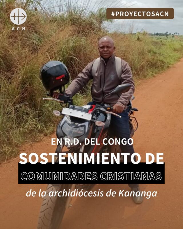 Hay sacerdotes en la República Democrática del Congo que tienen dificultades para llegar a sus comunidades y llevar a cabo su ministerio. 

Con tu generosidad podrán conseguir transporte seguro para seguir realizando su labor. ðµ

Comenta la palabra 