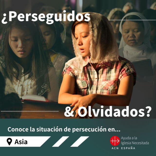 ð´ ¡En Asia hoy hay más cristianos pereguidos que nunca! 
Cada dos años en Ayuda a la Iglesia Necesitada edita este informe para informar de la realidad de aquellos perseguidos a causa de su fe y tú puedas conocerla. 
Comenta la palabra 