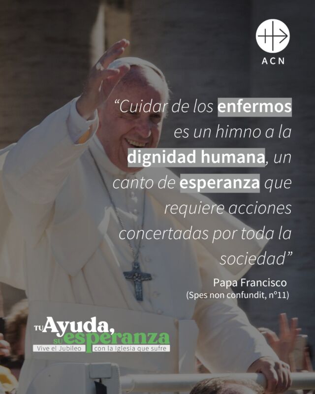 ð¢ En la mirada que dirigimos hacia los enfermos mostramos nuestra sensibilidad por el sufriente.
Este jubileo el Papa nos invita a recordar el valor de estos hermanos y nuestro llamado a salir a su encuentro. ¡Tu puedes ser esperanza y luz para ellos! ð¯️
Comenta la palabra 