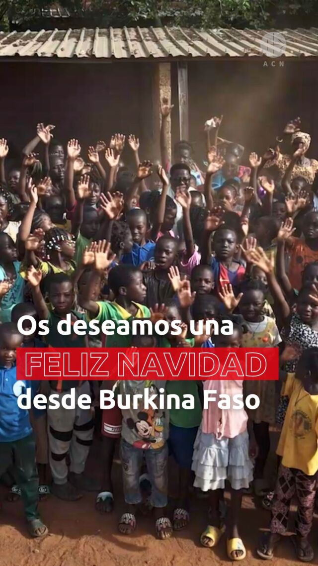 ð Desde ACN os deseamos una Navidad llena de alegría junto a los cristianos de Burkina Faso, que cantan este villancico para ti. ð¶ ð
Recordemos que ni la guerra, ni la persecución, ni el dolor tendrán la última palabra. 
Cristo viene para traer Paz, Amor y Esperanza a la humanidad. ¡Que el niño Jesús ilumine en esta Navidad vuestros corazones! 
¡FELIZ NAVIDAD! ð
#navidad #donaestanavidad #campañadenavidad #feliznavidad #navidadconpropósito