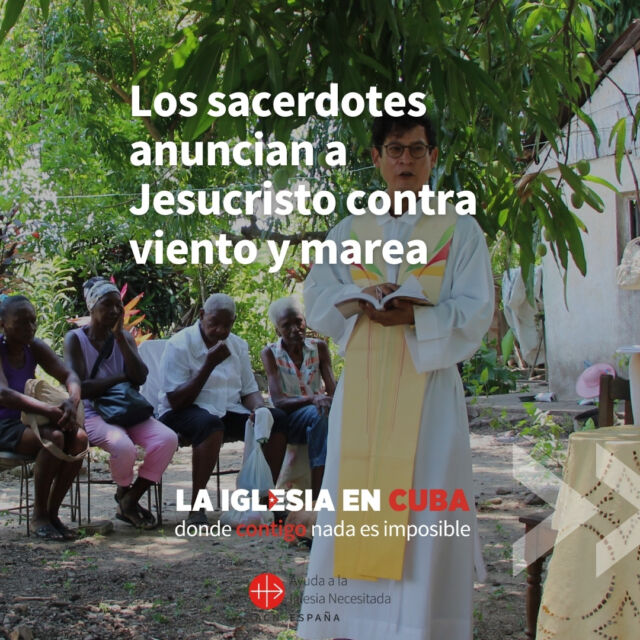 En Cuba los sacerdotes dedican sus vidas a servir a sus comunidades desde la generosidad y entrega. ð
Sin embargo, no deja de haber una gran necesidad de medios materiales como el transporte para llegar a sus comunidades rurales. 
De tu mano y con tu apoyo, podrán seguir con su labor de evangelización. ð¤
Ayudales aquí: https://bit.ly/3XwRnRq