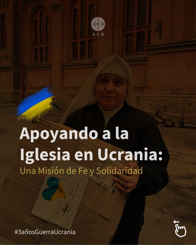 ð ¿Sabías esto? ððºð¦
En 2024, ACN ha ayudado a:
✨ 1.472 sacerdotes diocesanos
✨ 1.380 religiosas y 60 religiosos
✨ 19 diáconos y 768 seminaristas
✨ 7.200 niños y jóvenes en campamentos de formación
ð¬ “A pesar del sufrimiento, seguimos llevando esperanza. La Iglesia está viva en Ucrania”. 
ð La guerra no ha detenido la fe, pero necesita tu ayuda para seguir adelante. ¿Cómo puedes contribuir hoy?
#AyudaAlaIglesia #RezamosPorUcrania #GuerraUcrania #FeQueResiste