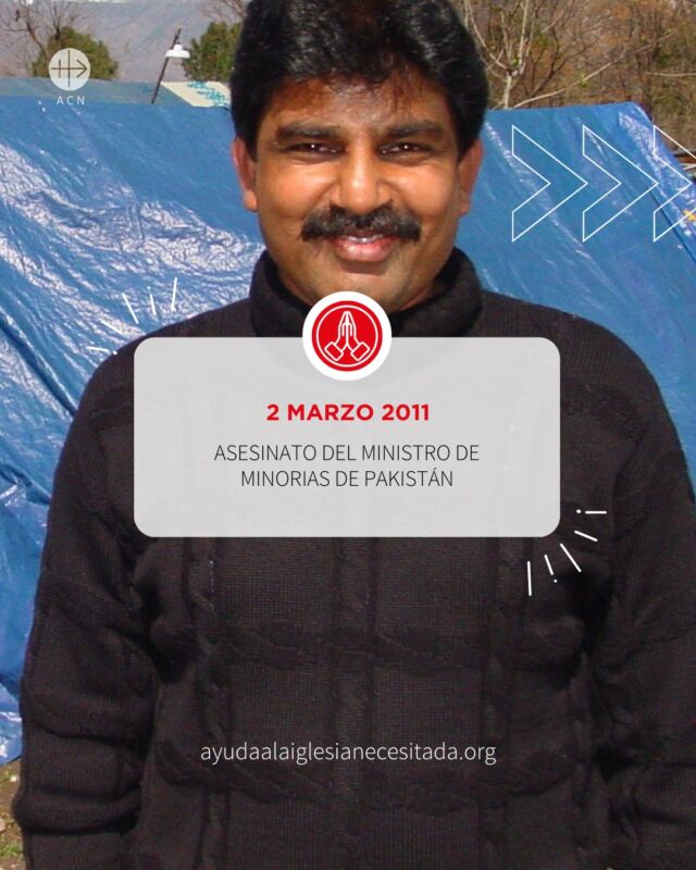 Shahbaz Bhatti siguió la cruz de Jesucristo hasta el final. 
Hoy recordamos el admirable testimonio de Shahbaz Bhatti, cristiano y ministro de las minorías de Pakistán. ð¯️
“Quiero vivir en Cristo y quiero morir en Él. No siento miedo en este país