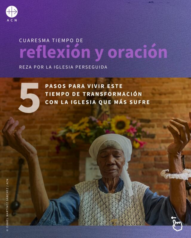 ✝️ Esta Cuaresma, recuerda a quienes sufren por su fe.
En todo el mundo, los cristianos se enfrentan a la violencia, la discriminación e incluso la muerte, simplemente por creer en Cristo.
ð Reza, ayuna y solidarízate con ellos. Ayúdales a sobrevivir.
#Cuaresma #CristianosPerseguidos #Rezaporlosperseguidos