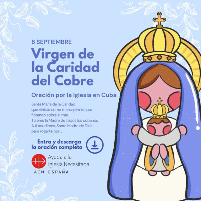 ð¨ðº Únete a rezar por la Iglesia cubana que anuncia el Evangelio contra todo pronóstico. Aunque el clero es escaso llega hasta las zonas más inaccesibles para acompañar, cuidar a los fieles, dar esperanza y anunciarles la Buena Noticia. ð

¡Para Dios nada hay imposible! ✝️ #OraciónPorCuba #VirgenDeLaCaridadDelPobre #UnidosEnOración 
Entra en el link de la bio ð² y descarga la oración Gratis