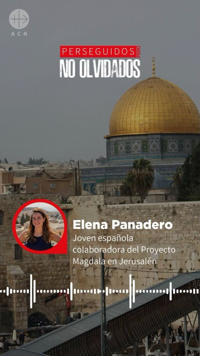 “La fe nos devuelve la humanidad”. ð
Con esta certeza viven los cristianos de Tierra Santa en un contexto de violencia extrema.
ð»Nos lo ha contando @elenapanadero_jerusalem  colaboradora del Proyecto Magdala en Jerusalén en #PerseguidosPeroNoOlvidados de @RadioMariaSpain 
Escucha sus palabras ⬇️ð§